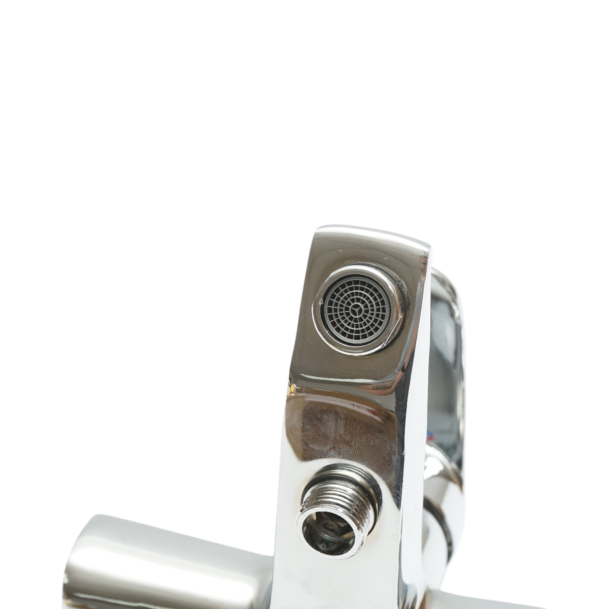 Miscelatore monocomando per vasca/doccia, montaggio a parete, cartuccia in ceramica, finitura cromata lucida. - immagine 6