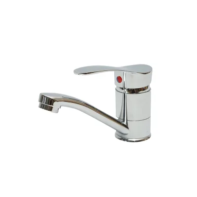 Miscelatore per lavello da cucina con bocca girevole 19 cm, cromato lucido Breckner Germany