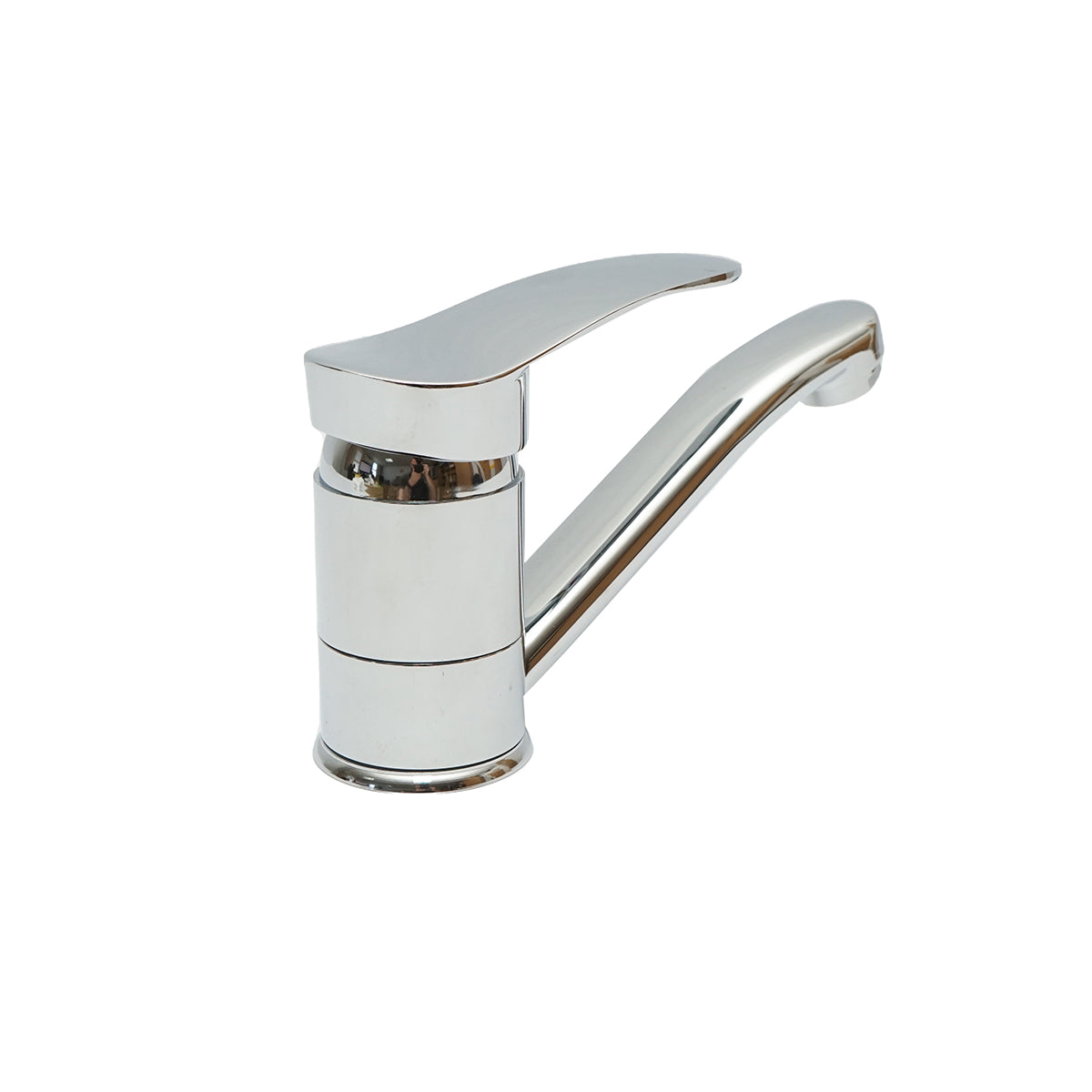 Miscelatore per lavello da cucina con bocca girevole 19 cm, cromato lucido Breckner Germany - immagine 3