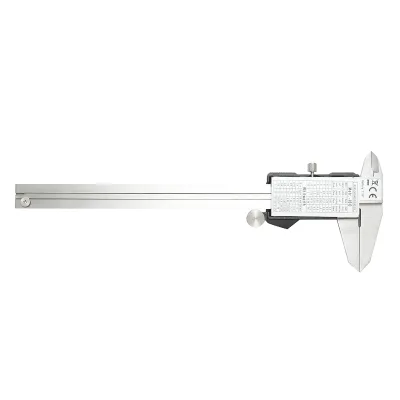 Misuratore di profondità digitale professionale per esterni e interni con asta di profondità, pollici-mm 0-150 mm - immagine 4