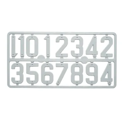 Modello con 10 cifre per la numerazione degli alveari
