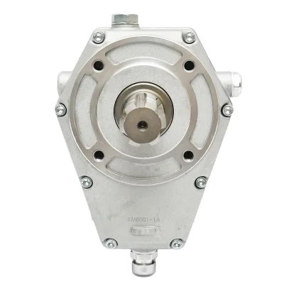 Moltiplicatore di giri in alluminio KM6001 maschio profilo albero standard trattori Z=6 1 3/8 DIN 9611 - immagine 2