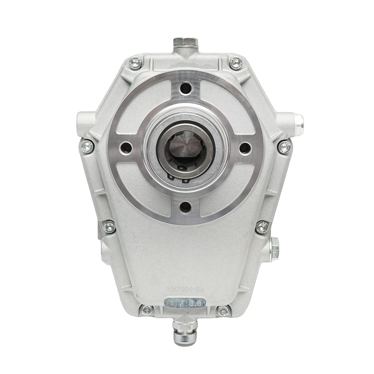 Moltiplicatore di giri in alluminio KM7004 profilo albero standard trattore Z=6 1 3/8 DIN 9611 con serraggio - immagine 5