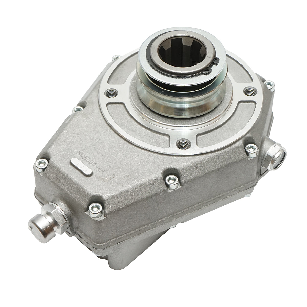 Moltiplicatore di giri in alluminio madre KM6004, profilo albero standard per trattori Z=6 1 3/8 DIN 9611 con serraggio - immagine 5