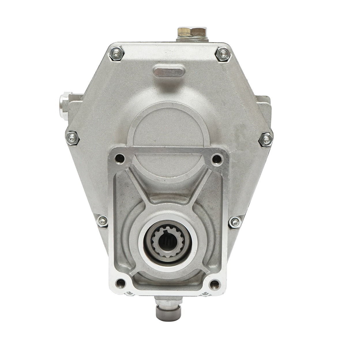 Moltiplicatore di giri in alluminio madre KM6004, profilo albero standard per trattori Z=6 1 3/8 DIN 9611 con serraggio - immagine 4
