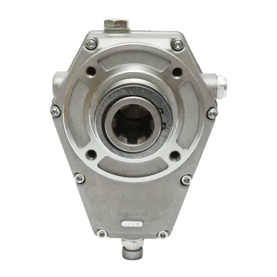 Moltiplicatore di giri in alluminio madre KM6004, profilo albero standard per trattori Z=6 1 3/8 DIN 9611 con serraggio - immagine 2