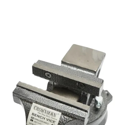 Morsa a base rotante e incudine Crownman da 100 mm - immagine 6