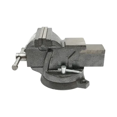 Morsa a base rotante e incudine Crownman da 100 mm - immagine 2