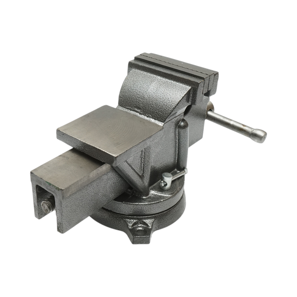 Morsa a incudine Crownman Heavy Duty con base rotante da 100 mm - immagine 2