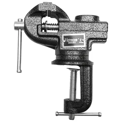 Morsa da banco 50 mm con incudine, Morsa da Banco Base Girevole