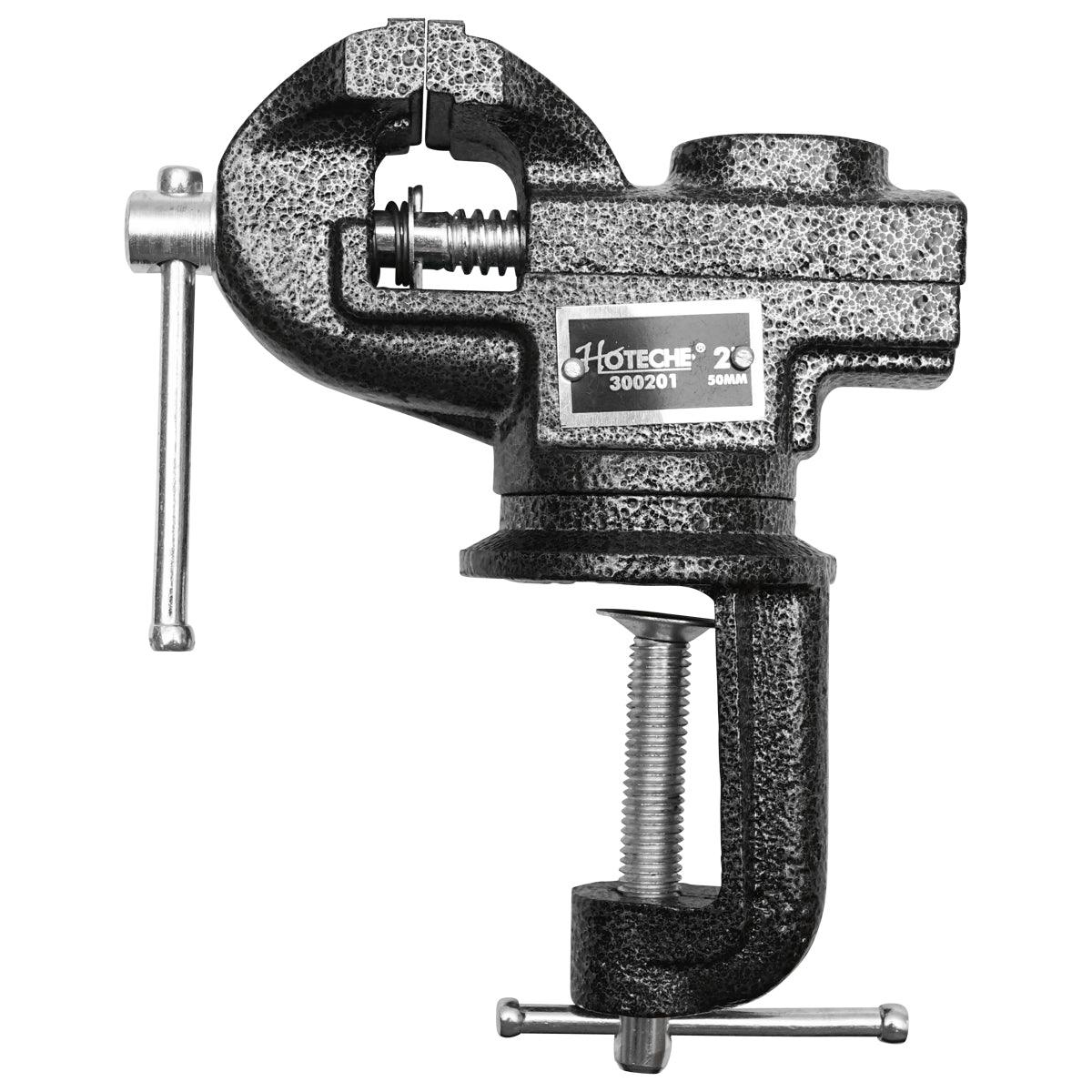 Morsa da banco 50 mm con incudine, Morsa da Banco Base Girevole