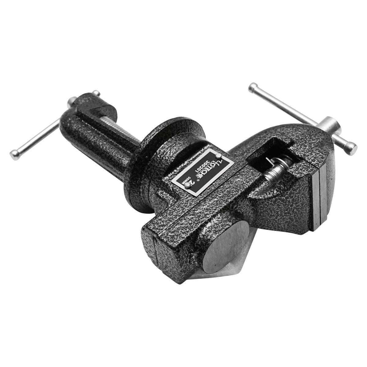 Morsa da banco 50 mm con incudine, Morsa da Banco Base Girevole - immagine 4