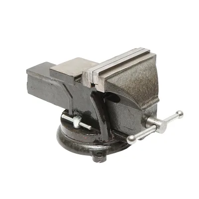 Morsa da banco con base rotante e incudine, apertura massima 150 mm - immagine 2