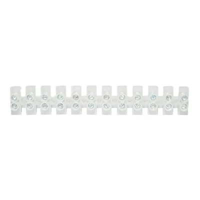 Morsettiera 10A 380V, 12 poli 10mm Leader - immagine 3