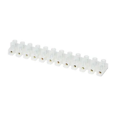 Morsettiera 10A 380V, 12 poli 10mm Leader