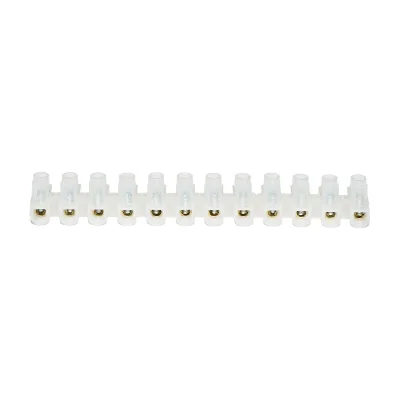 Morsettiera 10A 380V, 12 poli 10mm Leader - immagine 2