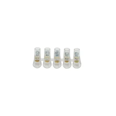 Morsettiera 24A 450V, 5 poli 2,5mm Leader - immagine 2