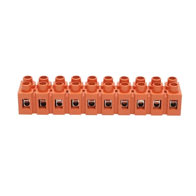 Morsettiera 36A 600V, 10 poli 0,5-6mm Leader - immagine 3