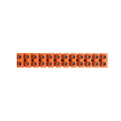 Morsettiera 36A 600V, 12 poli 0,5-6mm Leader - immagine 3