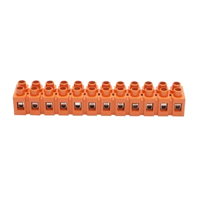 Morsettiera 36A 600V, 12 poli 0,5-6mm Leader - immagine 2
