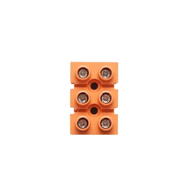 Morsettiera 36A 600V, 3 poli 0,5-6mm Leader - immagine 3