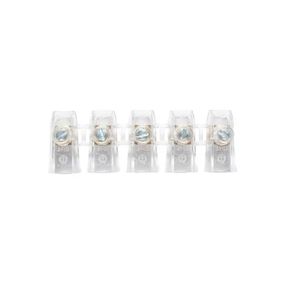 Morsettiera 41A 500V, 5 poli 6mm Leader - immagine 3