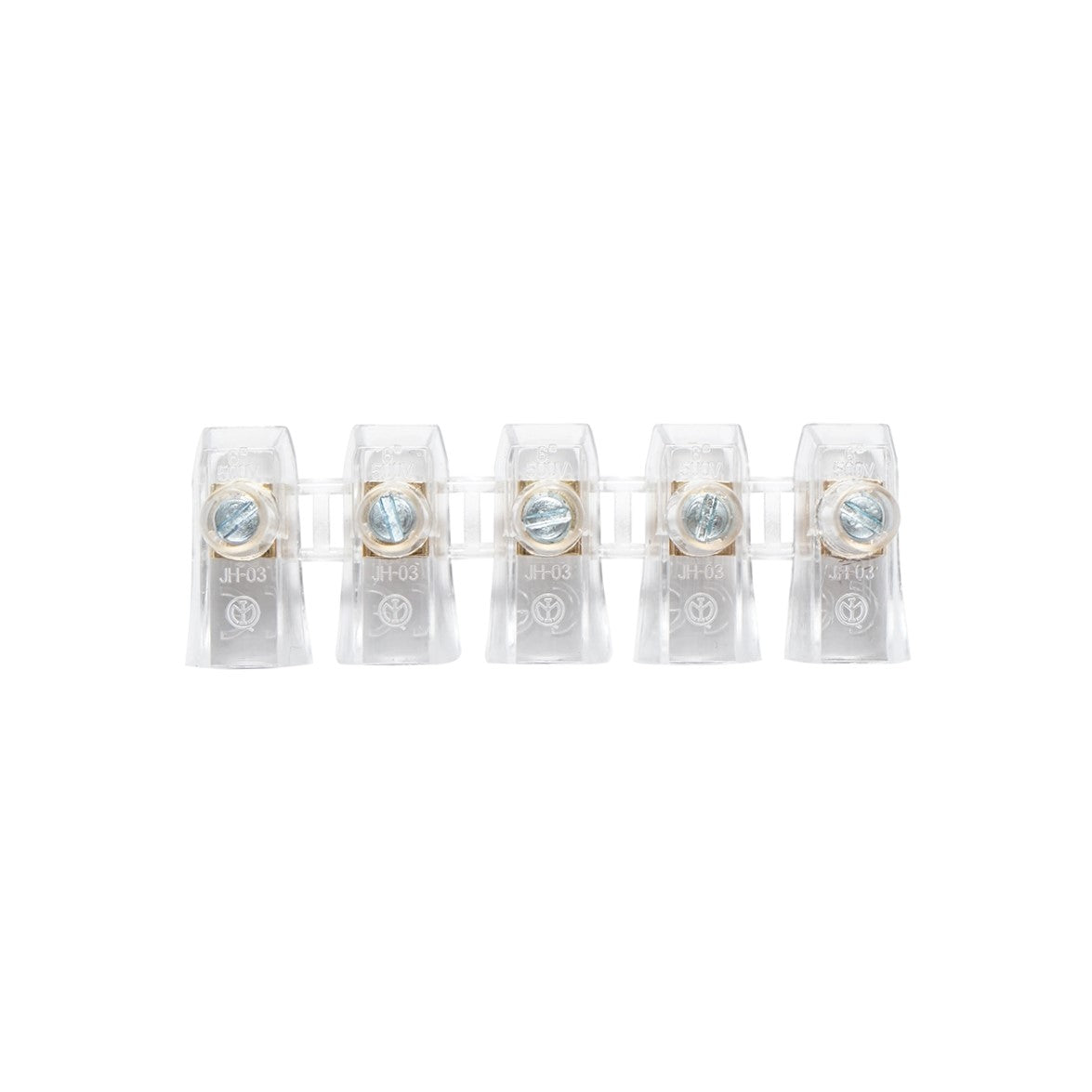 Morsettiera 41A 500V, 5 poli 6mm Leader - immagine 3