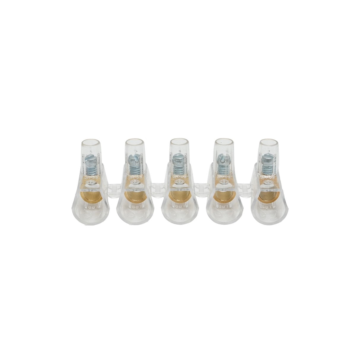 Morsettiera 41A 500V, 5 poli 6mm Leader - immagine 2