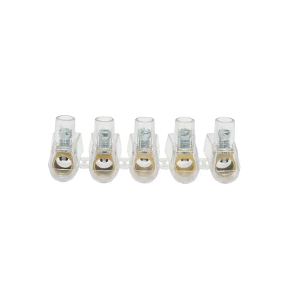 Morsettiera 57A 500V, 5 poli 10mm Leader - immagine 2