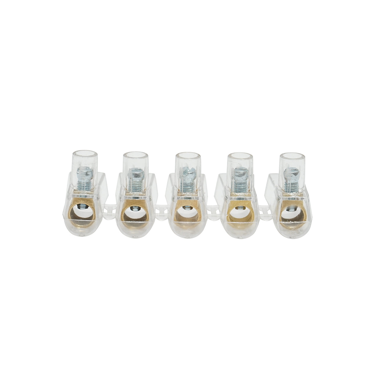 Morsettiera 57A 500V, 5 poli 10mm Leader - immagine 2