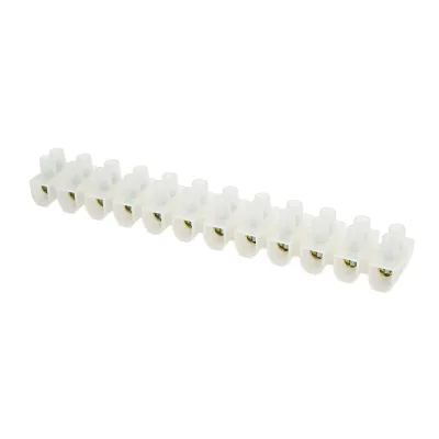 Morsettiera 60A 380V, 12 poli 25mm Leader