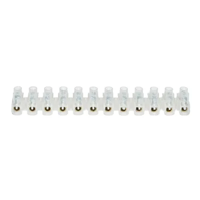Morsettiera 6A 380V, 12 poli 6mm Leader - immagine 2