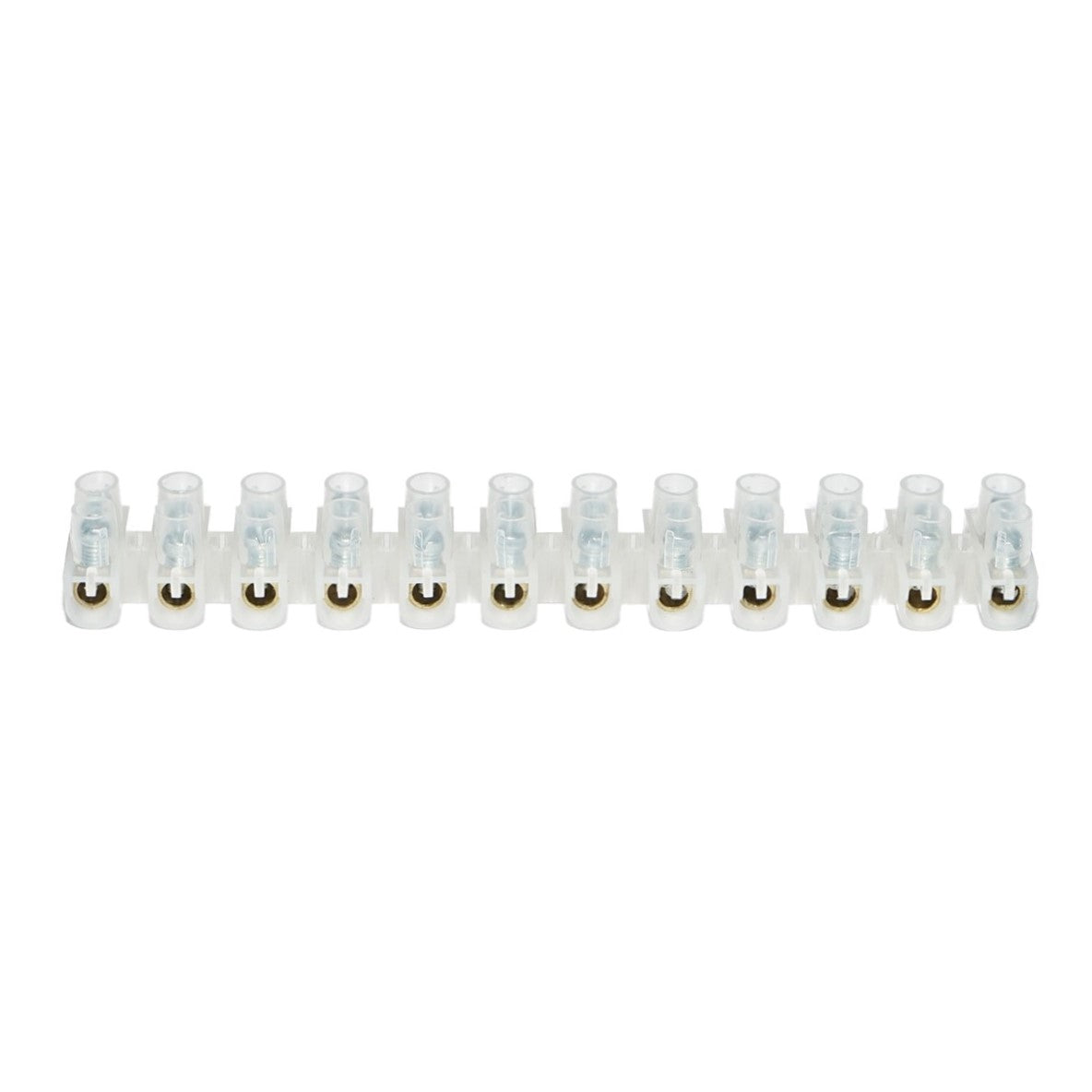 Morsettiera 6A 380V, 12 poli 6mm Leader - immagine 2