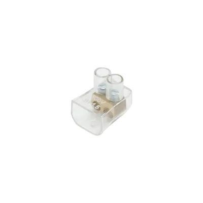 Morsettiera di fine stringa 10A 500V, 2 poli 1,5mm Leader