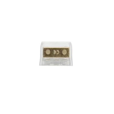 Morsettiera di fine stringa 10A 500V, 3 poli 1,5mm Leader - immagine 4