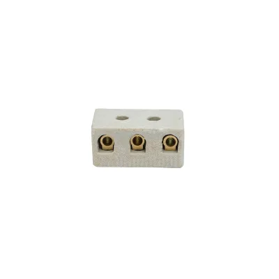 Morsettiera in ceramica 10A, 3 poli 0,5-6mm Leader - immagine 2