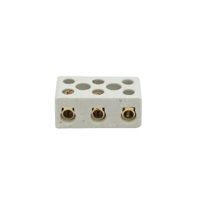 Morsettiera in ceramica 30A, 3 poli 0,5-6mm Leader - immagine 2