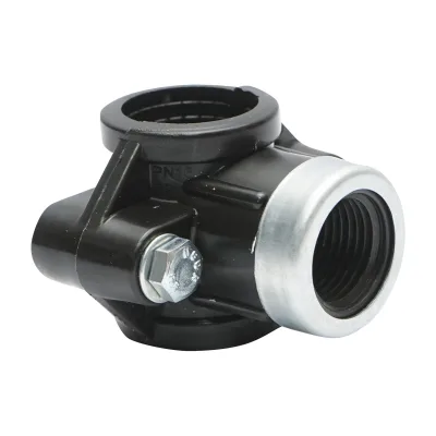 Morsetto di collegamento a compressione D25mm x 1/2 pollici, PN16, per sistemi di irrigazione. - immagine 4