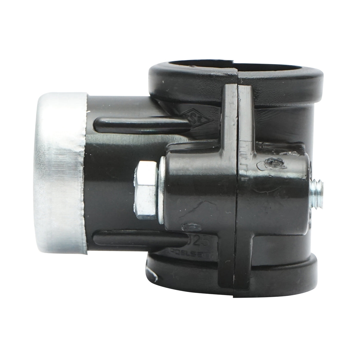 Morsetto di collegamento a compressione D25mm x 1/2 pollici, PN16, per sistemi di irrigazione. - immagine 2