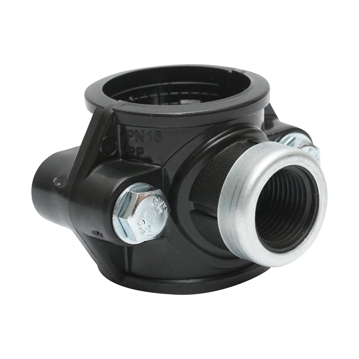 Morsetto di collegamento a compressione D40mm x 1/2 pollici, PN16 - immagine 4