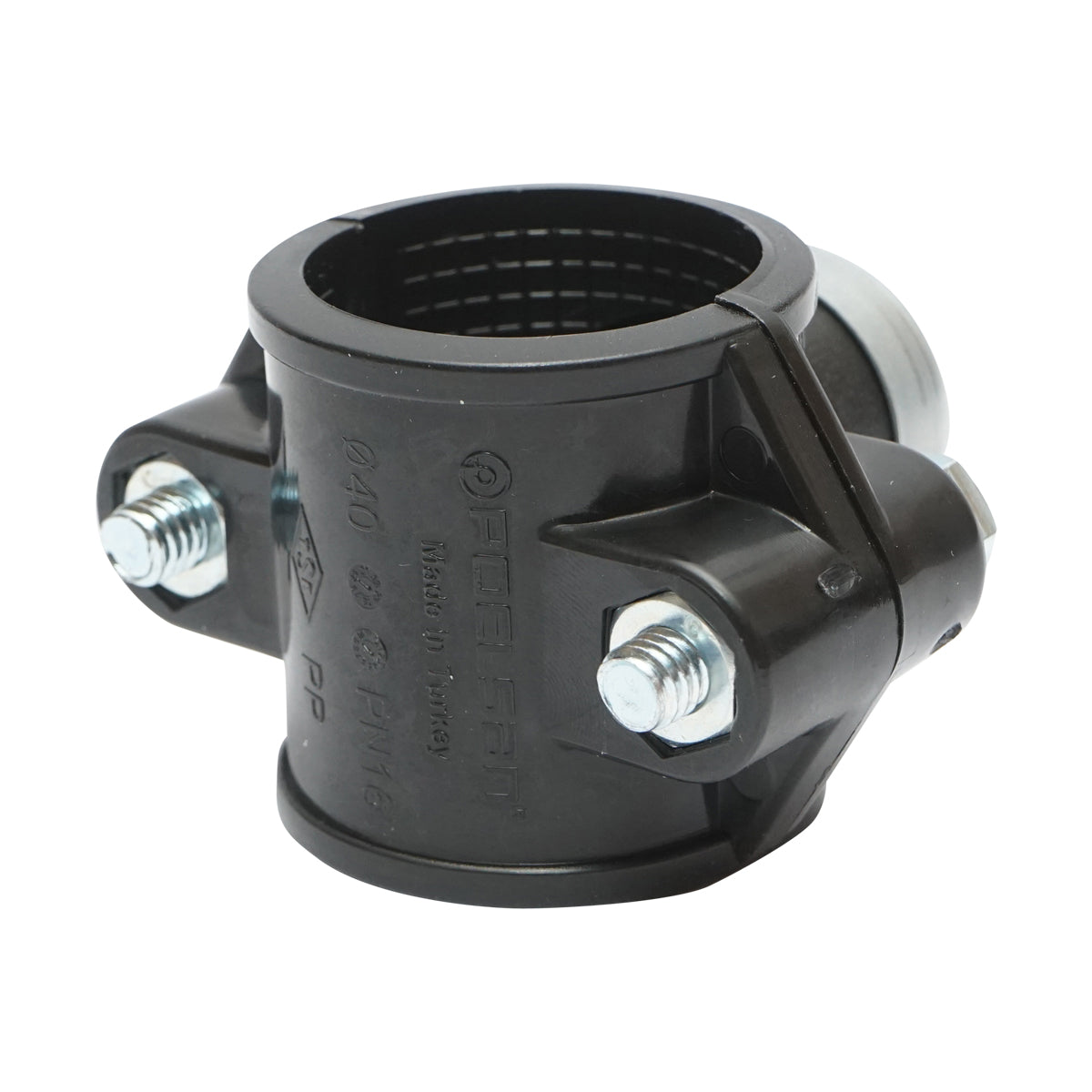 Morsetto di collegamento a compressione D40mm x 1/2 pollici, PN16 - immagine 3