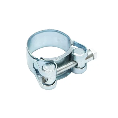Morsetto di forza, morsetto in metallo zincato con vite W1 per tubi da 30-33 mm Breckner Germany - immagine 2