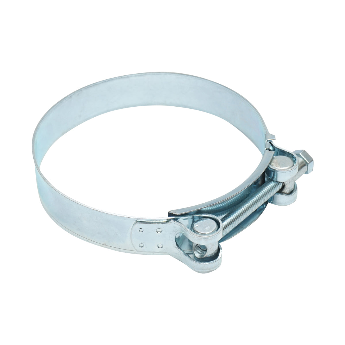Morsetto di forza, morsetto in metallo zincato con vite W1 per tubi flessibili da 113-121 mm Breckner Germany - immagine 4