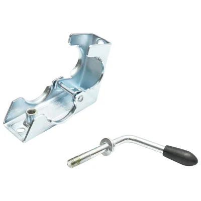 Morsetto di supporto per ruota di supporto del rimorchio, asta esterna 48 mm - immagine 4
