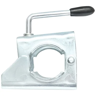 Morsetto di supporto per ruota di supporto del rimorchio, asta esterna 60mm Breckner Germany - immagine 2