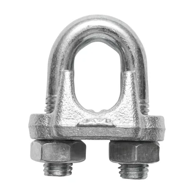 Morsetto zincato DIN 741-18 per cavo da 18 mm Breckner Germany - immagine 2