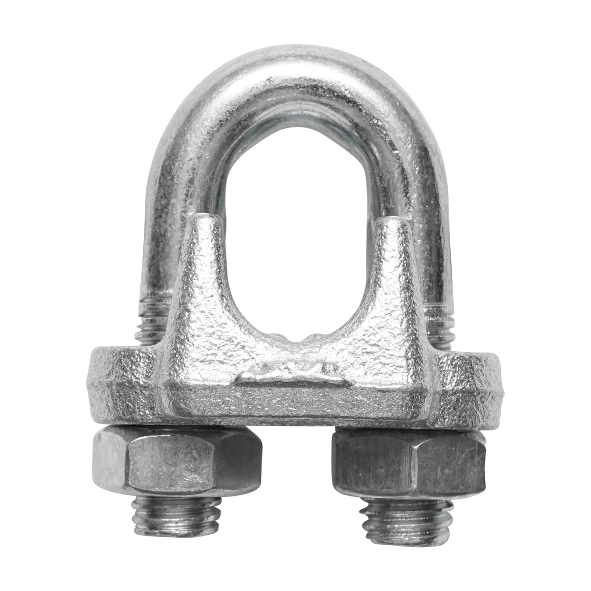 Morsetto zincato DIN 741-18 per cavo da 18 mm Breckner Germany - immagine 2