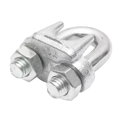 Morsetto zincato DIN 741-18 per cavo da 18 mm Breckner Germany