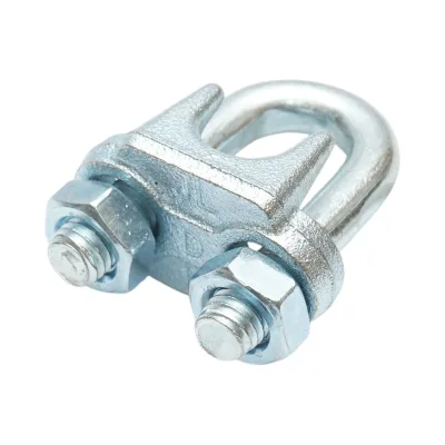 Morsetto zincato DIN 741-19 per cavo da 19 mm Breckner Germany - immagine 3
