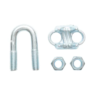 Morsetto zincato DIN 741-19 per cavo da 19 mm Breckner Germany - immagine 2